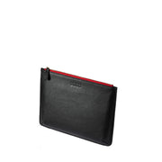 iPad Case Leather Clutch Bag Black Evening Purse