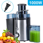 1000W Centrifugal Juicer Juice Extractor With 2 Speeds 3.6in Wide Feed Chute 17Oz Juicer Cup 54Oz Pulp Collector Electric Juicer For Fruits Vegetables