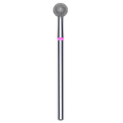 DIAMOND NAIL DRILL BIT, "BALL", RED, HEAD DIAMETER 5MM (FA01R050) - STALEKS™