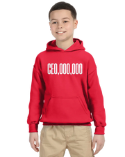 CEO,OOO,OOO  Unisex Kids Hoodie