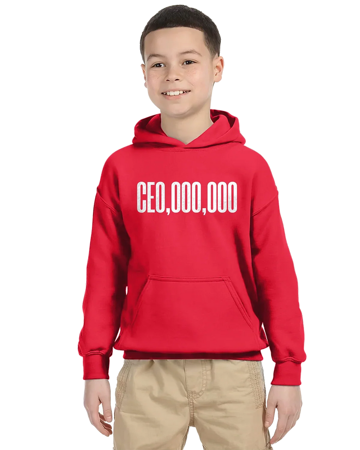 CEO,OOO,OOO  Unisex Kids Hoodie